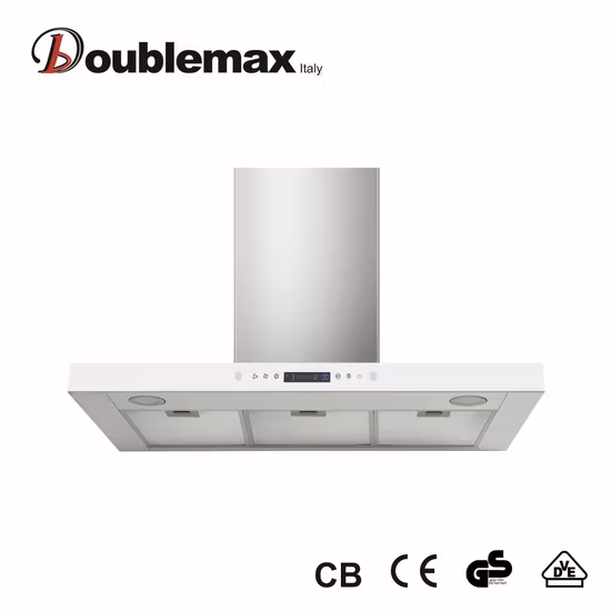220V T Shape Stainless Steel Cooker Fliterless Auto Clean Range Hood