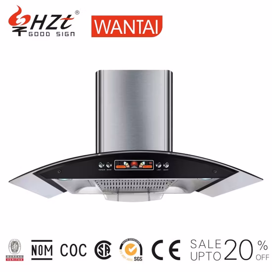 Wall Mount Smoke Exhaust Under Cabinet Range Hood Manufacturer Hh-9001