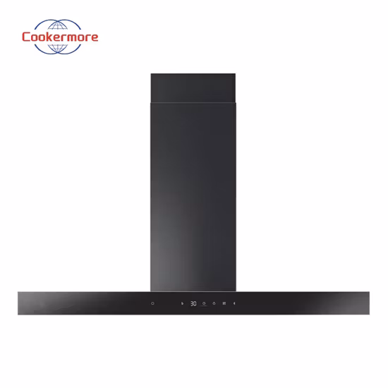 T Shape Soft Touch Control Hoodmodern Novel Design Stainless Steel Range Hood