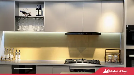 220V T Shape Stainless Steel Cooker Fliterless Auto Clean Range Hood
